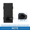 thumbnail image 4 of Interruptor de ventana eléctrica delantero izquierdo Unique Bargains para Chevrolet Silverado 1500 2500 3500 2014-2018, 4 of 7