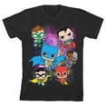 thumbnail image 4 of DC Comics Anime Bobblehead Justice League Youth Boys T-Shirt-X-Small, 4 of 6