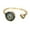 Gold, variant on Womens Devils Eye Ring Copper Electroplated Geometric Fashion Jewelry Elegant Durable Everyday Wear Statement Accessory