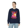 thumbnail image 6 of Flamingo Christmas Sweatshirt Beach Christmas Tropical Santa Sweater, 6 of 9