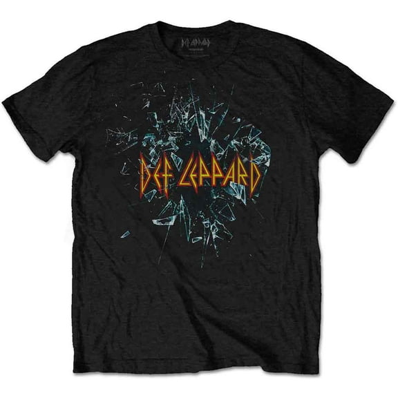 Def Leppard Unisex T-Shirt Shatter (Large)
