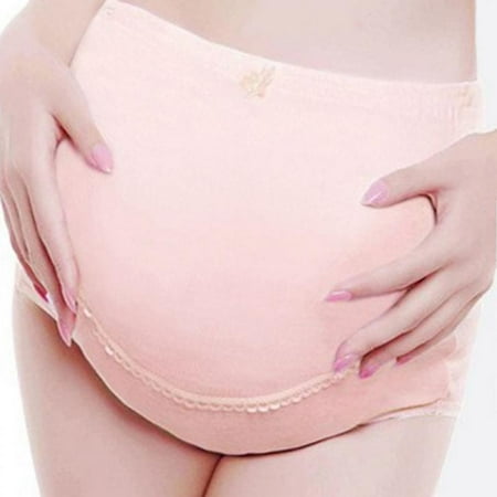

Women’s Cotton Maternity Panties Adjustable Underwear HighCut Brief 4-Pack