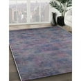 thumbnail image 3 of Ahgly Company Machine Washable Indoor Square Industrial Modern Grape Purple Area Rugs, 6' Square, 3 of 7