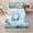 Ocean D, variant on Manfei Watercolor Underwater Letter A Axolotl Sea Turtle Zipper Twin Comforter Sets with Fitted Sheet and 2 Pillowcases, Nautical Alphabet Print Zipper Bedding Set, Stars Reversible, 4 Pieces