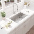 thumbnail image 6 of 30" x 18" x 9" Kitchen Sink Stainless Steel Undermount Single Bowl Sink, 6 of 6