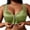 Green, variant on DGMIOCS Bras for Women Compression Post Op Surgery Bra Front Closure Recovery Everyday Bra White L