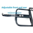 thumbnail image 3 of 14inch Folding Bike Front Racks Aluminum Alloy Bicycle Front Luggage Carrier Bicycle Cargo Rack Sil, 3 of 5