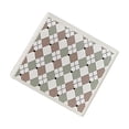 thumbnail image 4 of Posavasos acrílicos con diseño de tablero de ajedrez para bebidas, posavasos decorativos cuadrados para tazas marrón claro verde, 4 of 9