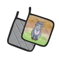thumbnail image 2 of Caroline's Treasures Goat Watercolor Pair of Pot Holders, 2 of 3