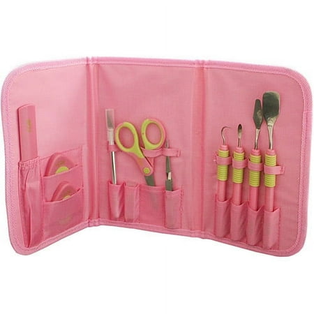 CGull Tool Kit 9"X5.5"X1.5" Case-Pink, Pk 1, C-Gull
