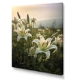 thumbnail image 2 of Designart "Lily Fields In The Garden Of White" Lilies Canvas Prints, 2 of 7