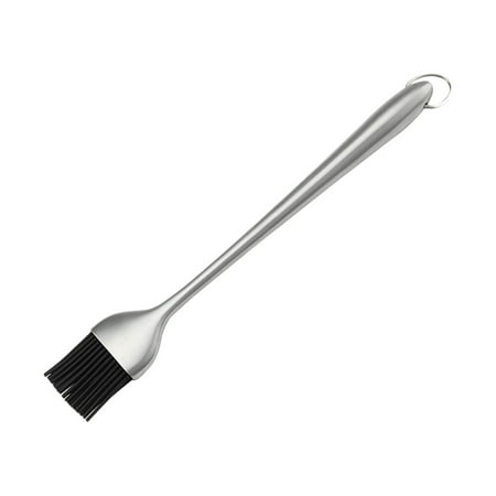 

NUOLUX Heat Resistance Silicone Brush with Stainless Steel Handle Oil Sauce Cream Brush for Barbecue BBQ Meat Cakes Pastries