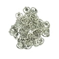 thumbnail image 4 of 2x50 Piezas De Filigrana De Plata Rosa Flor Hoja Amor Corazón Encantos DIY Fabricación Fernando Fabricación de joyas de bricolaje, 4 of 8