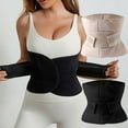thumbnail image 2 of Postpartum Belly Band With Double Pull Mechanism, Adjustable Compression For Seamless Abdominal Support And Body Shaping, Breathable Elastic Design, Ideal For Postnatal Recovery (Black), 2 of 5