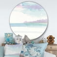 thumbnail image 3 of Designart 'Horizon' Nautical & Coastal Metal Circle Wall Art, 3 of 3