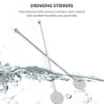 thumbnail image 6 of FUEENIRVA Set of 10 Stainless Steel Cocktail Stirrers Swizzle Sticks for Home Bar and Party Use, 6 of 6