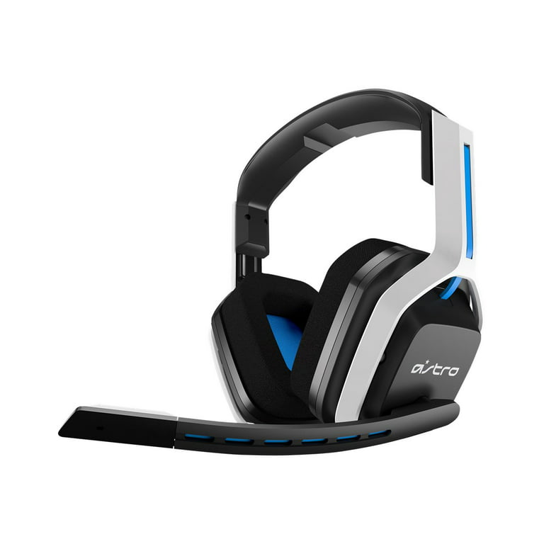 ASTRO Gaming A20 Wireless Headset Gen 2 for PlayStation 5, PlayStation 4, & Mac - White/Blue - Walmart.com
