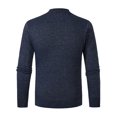 thumbnail image 3 of Vedolay Mens Lightweight Sweaters Short Puff Sleeve Sweaters Loose Lightweight Knit Pullover Tops Black,L, 3 of 3