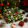 thumbnail image 4 of Custom Christmas Wrapping Paper, Personalized Wrapping Paper Rolls with Santa Claus Gingerbread Christmas Tree, 4 of 8