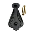 thumbnail image 5 of Renovators Supply Door Knockers for Front Door 7" Black Cast Iron Georgian Style Door Knocker w/Screws, 5 of 11