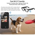 thumbnail image 5 of Blackview AI Camera Smart Glasses with 1080P HD Recording & Real-Time Translation, Polarized Sunglasses with Voice Assistant for Men & Women, 5 of 10
