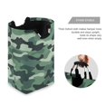 thumbnail image 3 of Yayeee Freestanding Laundry Hamper with Handle Collapsible Large Storage Basket for Clothes, Forest Camouflage Pattern, 3 of 7