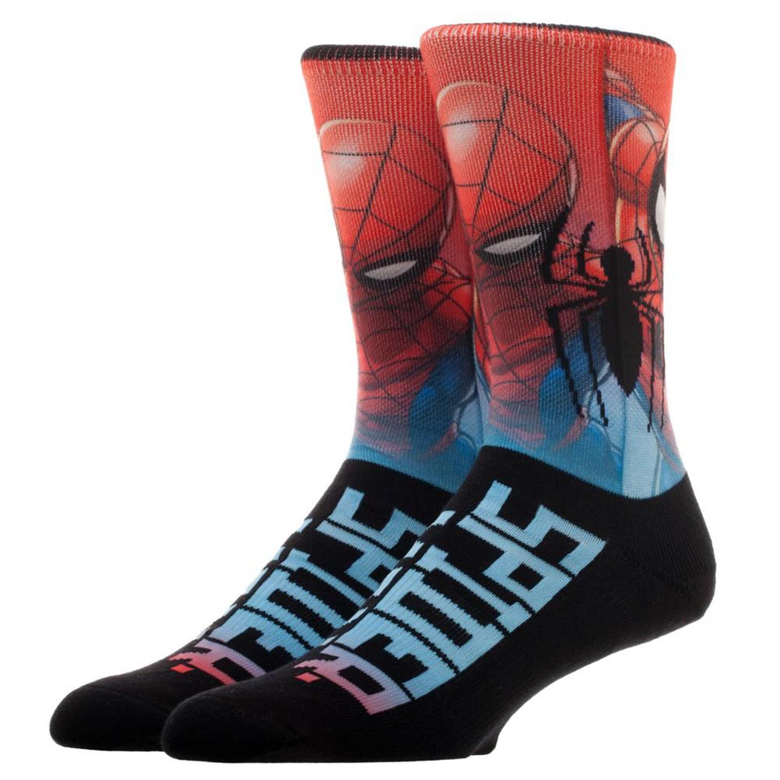 Spider-Man Socks Marvel Comics Size 6-11 Brand New 1 pair 