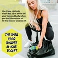 thumbnail image 2 of Klean Freak Body Cleansing Wipes, Citrus, 12 Pack Individually Wrapped, Aloe & Witch Hazel, Alcohol-Free, 2 of 6