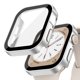 thumbnail image 1 of Cristal y funda para Apple Watch 7, 8, 45mm, 41mm, 49mm, 44mm, 40mm, borde recto, Protector de pantalla, funda para iWatch 4, 5, SE, 6, 7, 8, Ultra 49mm, 1 of 4