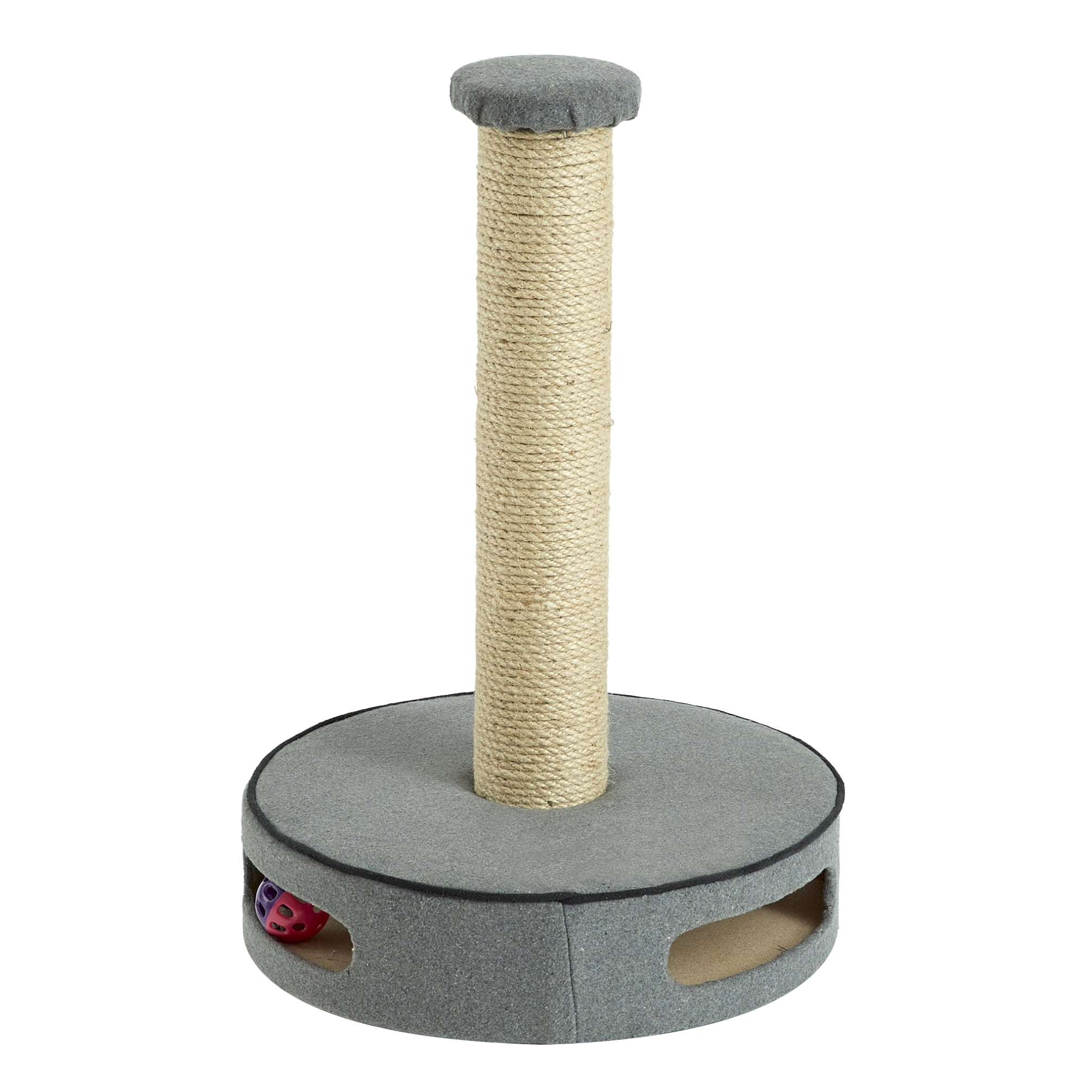 Two by Two Gainesville - Gray Scratching Post Cat Furniture - 19.7 in. Tall