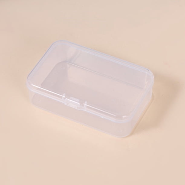RUNROTOO 5Ud Cajas Organizadoras Plásticas Con Tapa Transparente Para Almacenar Tornillos Y Accesorios