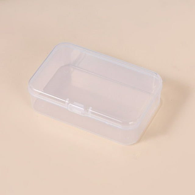 RUNROTOO 5Ud Cajas Organizadoras Plásticas Con Tapa Transparente Para Almacenar Tornillos Y Accesorios