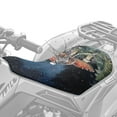 thumbnail image 4 of Uorisanigo ATV Seat Cover Four Wheeler Accessories Aesthetic Skull Motor Seat Cover Motorcycle Passenger Seats Cushion Covers for Polaris Sportsman Polaris Scrambler Honda Rancher, 4 of 7