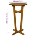 thumbnail image 4 of vidaXL 3 Piece Bar Set Solid Acacia Wood, 4 of 5