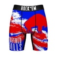 thumbnail image 2 of Men's Rock Em Socks  Buffalo Bills Gridiron Classic Paint Boxer Briefs, 2 of 4