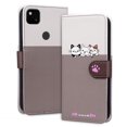 thumbnail image 1 of Compatible with Google Pixel 4A 4G Cute Animals Pattern Wallet Case with Card Slots Flip Cover, 1 of 5