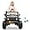 Black, variant on Jojoka Upgraded 24V Ride on Truck Car for Kids, Battery Powered 4*55W Motor Electric Toys with Remote Control, 2 Seatl, Spring Suspension, Bluetooth, 3 Speeds (3-7 MPH) for 3-8 Years Old (Black&White)