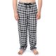 thumbnail image 1 of Pantalón de pijama de franela a cuadros gris y negro para hombre IZOD, 3XL, 1 of 4