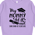 thumbnail image 3 of Inktastic My Mommy Did It Graduation Toddler Sweatshirt, 3 of 4