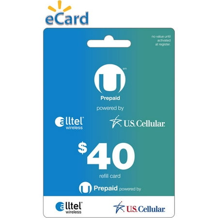 (Email Delivery) U Prepaid $40 Refill