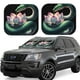 thumbnail image 1 of Balery Snake Holding A Lotus Parasol para parabrisas de coche de 2 piezas | Parasol plegable para parabrisas delantero de coche para la mayoría de sedanes-Large, 1 of 6