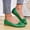 Green, variant on Women's Fashionable Plus Size Soft Sole Outdoor Loafers,Comfortable Flat Shoes with Bows,Breathable Casual Footwear for Spring Summer,Versatile Stylish Shoes for Everyday Wear and Leisure Black