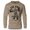 Khaki, variant on GYMISH "Gym is Still Open" Lightweight Long Sleeve Hooded T-Shirt for Men – Funny Workout Hoodie, Athletic Gym Shirt for Fitness Enthusiasts