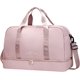 thumbnail image 1 of Sport Gym Bag med våt ficka och skofack, vattentät weekendväska med axelrem, stor resväska duffelväska axelvä, 1 of 4