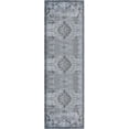 thumbnail image 3 of Beverly Rug Machine Washable Easy Cleaning Indoor Non-Slip Rugs Gray / Dark Gray 2'2"x7', 3 of 9