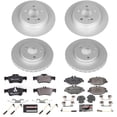 thumbnail image 2 of Power Stop Front and Rear Euro-Stop ECE-R90 Certified Brake Pad and Rotor Kit ESK4515, 2 of 4