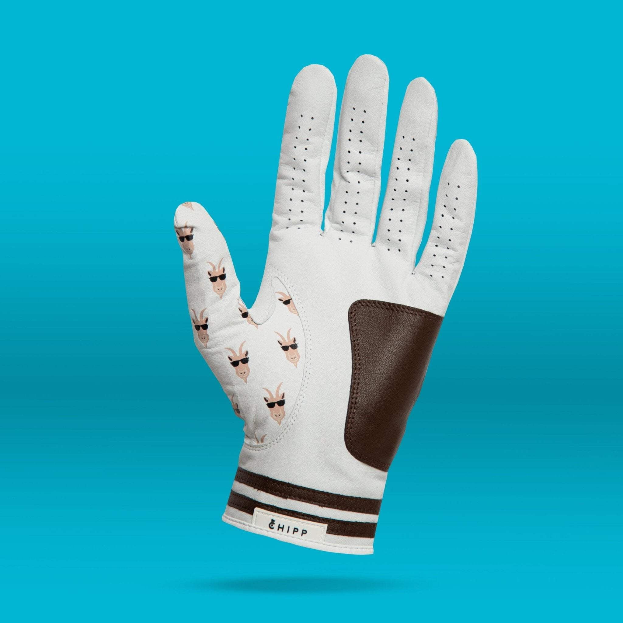 GOAT Golf Glove | Premium Cabretta Leather & Supportive Palm Pad