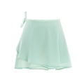 thumbnail image 3 of Zhanqunnn Adult Ballet Skirt Practice Dance Chiffon Skirt Chiffon Apron Daily Dancing Tie Short Skirt Sequin Skirt for Women, Size M, 3 of 3