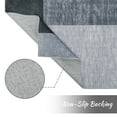 thumbnail image 5 of Tzou Large Modern Geometric Washable Area Rugs with Non-Slip Backing for Living Room Bedroom, Low-Pile, 8' x 10' Gray, 5 of 7