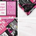 thumbnail image 4 of LHSHID 80th Birthday Gifts for Women Blanket80th Birthday Gifts Ideas80th Birthday Decorations80 Year Old Birthday Gifts for WomenBirthday GiftsThrow Blanket 30"x40", 4 of 7